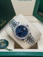 Rolex Datejust m278384RBR-0037/0038 Bright Blue 31mm Dial Oyster Watch - Image 6