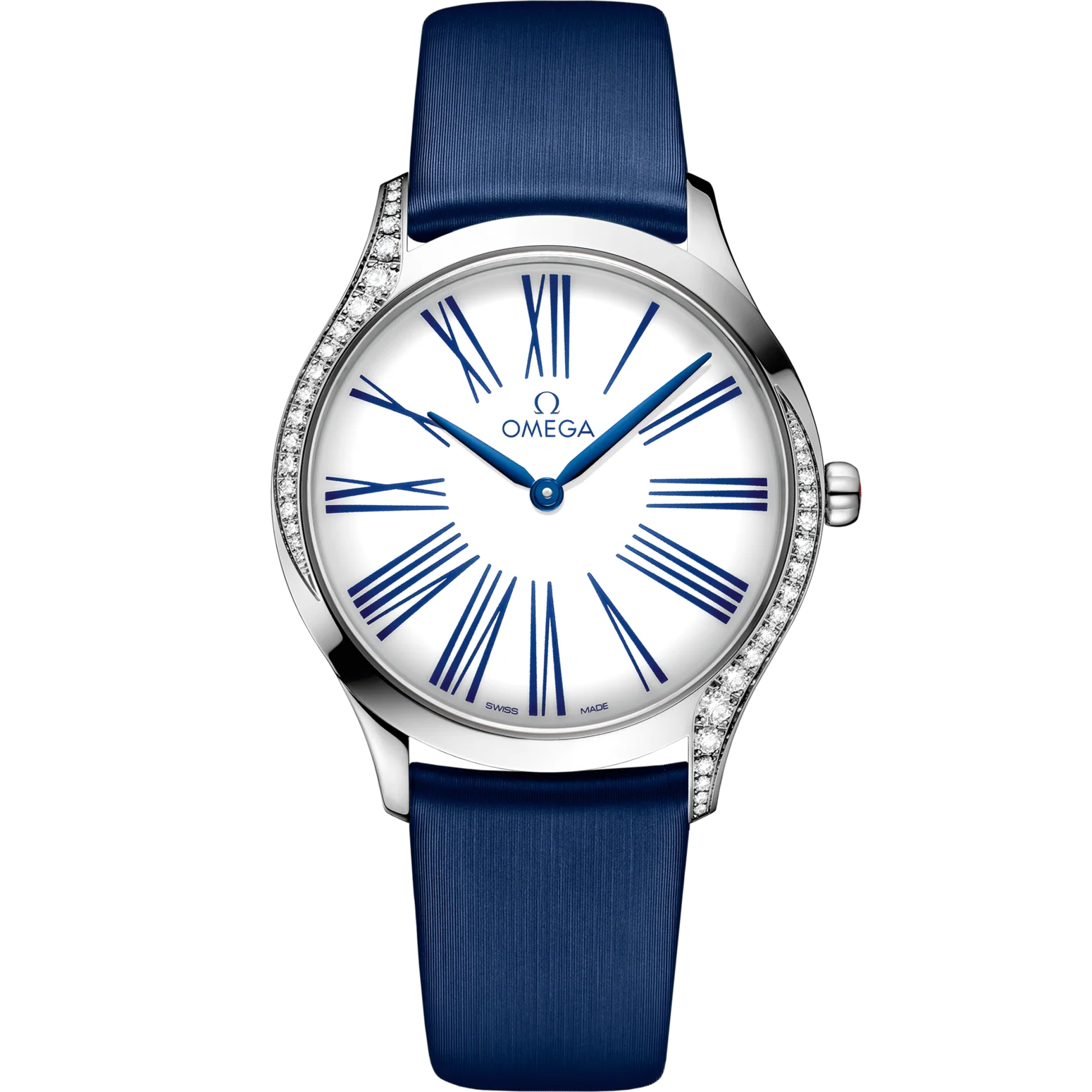 A6661138-3E2E-68D7-945B-252C37FC4A95.png Omega De Ville Trésor 36mm White Dial with Diamonds Stainless Steel Strap 428.17.36.60.04.001 - Image 1