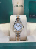 Rolex Lady-Datejust 28mm  279163 White Roman Dial Oyster Bracelet - Image 10
