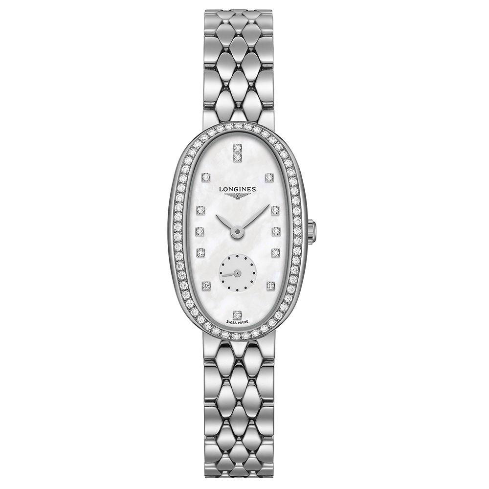 A706542B-AE65-2AC1-0D87-200D15782E65.jpg Longines Women's L23060876 Symphonette Diamond Stainless Steel Watch - Image 1
