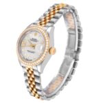 Rolex Lady-Datejust 28mm 279383RBR Silver Diamond Dial Yellow Rolesor Oyster Bracelet - Image 5