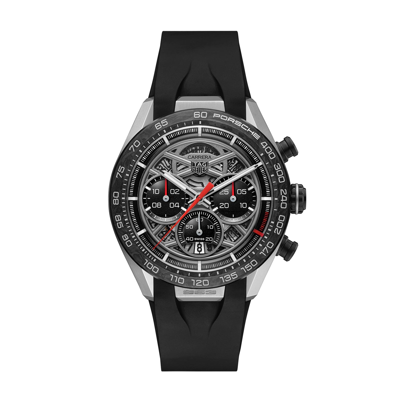 A77E6DF8-AF4D-0464-7F23-DFC12BBB36F9.jpg TAG Heuer Carrera Porsche Limited Edition 44mm Mens Watch Skeleton CBU2010.FT6267 - Image 1