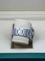 Rolex Oyster Perpetual 34mm 124200  Blue Dial Oyster Stainless Steel Bracelet - Image 4
