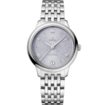 Omega De Ville Prestige 34mm Blue Dial Stainless Steel Bracelet 434.10.34.20.03.001