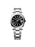 Rolex  Datejust 36mm 126200 Stainless Steel Black Dial Jubilee Watch - Image 2