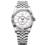 Rolex  Sky-Dweller 42mm 336934-0004 Stainless Steel White Dial Oyster