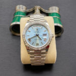 Rolex Day-Date 40mm 228396TBR-0030 Ice Blue Roman Dial - Image 10
