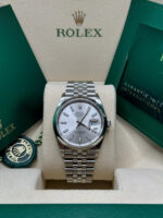 Rolex  Datejust 36mm 126200 Oyster Perpetual Silver Dial Jubilee Stainless Steel - Image 3