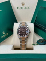 Rolex Datejust m278271-0027/0028 Chocolate 31mm Dial Oyster Bracelet Watch - Image 3