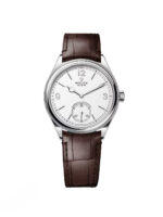 Rolex 1908 White Gold White Dial Brown Alligator Strap - 52509-0006
