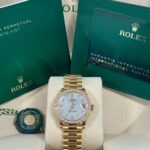 Rolex Datejust m278288RBR-0006 White Mother-of-Pearl 31mm Dial President Bracelet Watch - Image 2