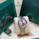 Rolex Datejust m278240-0013/0014 31mm Pink Roman Domed Bezel Oyster Oystersteel - Image 4