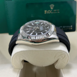 Rolex  Sky-Dweller 42mm White Gold Black Dial Oysterflex - 336239 - Image 6