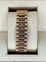 Rolex  Day-Date President 40mm Everose Gold Chocolate Roman Dial - 228235 - Image 7