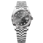 Rolex  Datejust 41mm 126334 Slate Diamond Jubilee Stainless Steel