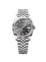 Rolex  Datejust 41mm 126334 Slate Diamond Jubilee Stainless Steel