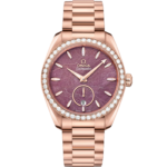 Omega Seamaster Aqua Terra 150M 38 mm Purple Dial Sedna™ 18k Rose Gold Bracelet 220.55.38.20.99.001