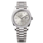 Rolex Day-Date 40mm 228349RBR-0001 Silver Dial President Bracelet