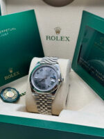 Rolex  Datejust 41mm 126334 Slate Roman Jubilee Stainless Steel Mens Watch - Image 9
