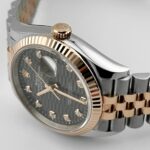 Rolex  Datejust 36mm 126231 Slate Fluted Motif Dial 36mm Jubilee Bracelet - Image 5