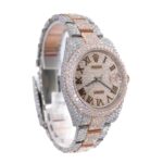 Rolex Datejust II 41mm two-tone oyster strap in rose gold. - Image 2