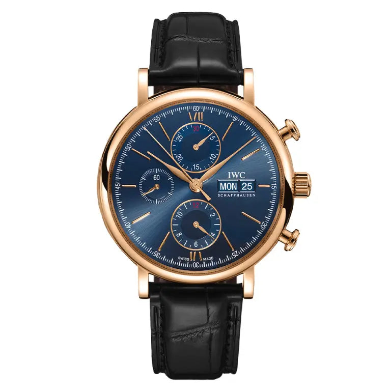 AAA5BC2B-7F81-D7C6-584C-013FC3D6CDCD.jpg IWC Portofino Chronograph 42mm IW391035 - Image 1