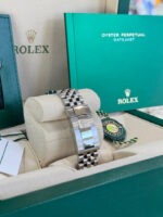 Rolex  Datejust 36mm 126234 Olive Green Palm Motif Dial Jubilee Stainless Steel Watch - Image 9