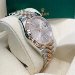 Rolex Datejust 41mm 126331 Sundust Index Oyster Steel and Everose Gold Watch - Image 9