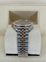 Rolex Datejust m278381-0005/0006 Chocolate Roman Diamond 31mm Dial Diamond-Set Bezel and Oyster Bracelet Watch - Image 9