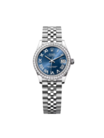 Rolex Datejust m278384RBR-0037/0038 Bright Blue 31mm Dial Oyster Watch