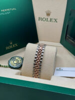Rolex Lady-Datejust 28mm 279381RBR Chocolate Diamond Dial Oyster Bracelet - Image 6