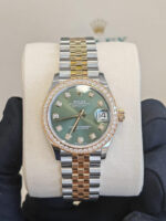 Rolex Datejust m278383RBR-0029/0030 31mm Olive Green Dial Oyster Bracelet - Image 11