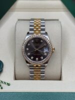 Rolex Datejust m278383RBR-0021/0022 31mm Dark Grey Dial Oyster Bracelet - Image 3