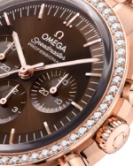 Omega Speedmaster Moonwatch Professional 42mm Brown Dial with Diamonds Sedna™ 18k Rose Gold Bracelet 310.55.42.50.13.001 - Image 3