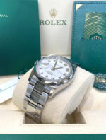 Rolex  Datejust 36mm 126200 Stainless Steel White Roman Dial Oyster - Image 8