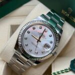 Rolex  Datejust 41 Mother of Pearl Diamond Stainless Steel Fluted Oyster - 126334 - Image 5