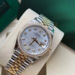 Rolex  Datejust 36mm 126283 White Mother-of-Pearl Dial Jubilee Bracelet Watch - Image 14