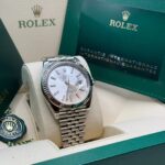 Rolex  Datejust 41mm 126334 Silver Index Jubilee Stainless Steel Mens Watch - Image 4