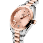 Omega Seamaster Aqua Terra Shades 34 mm Pink Dial Stainless Steel and Sedna™ 18k Rose Gold Bracelet 220.20.34.20.10.001 - Image 2