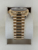 Rolex  Yellow Gold President Day Date 40mm Black Diamond Baguette Dial - 228238 - Image 5