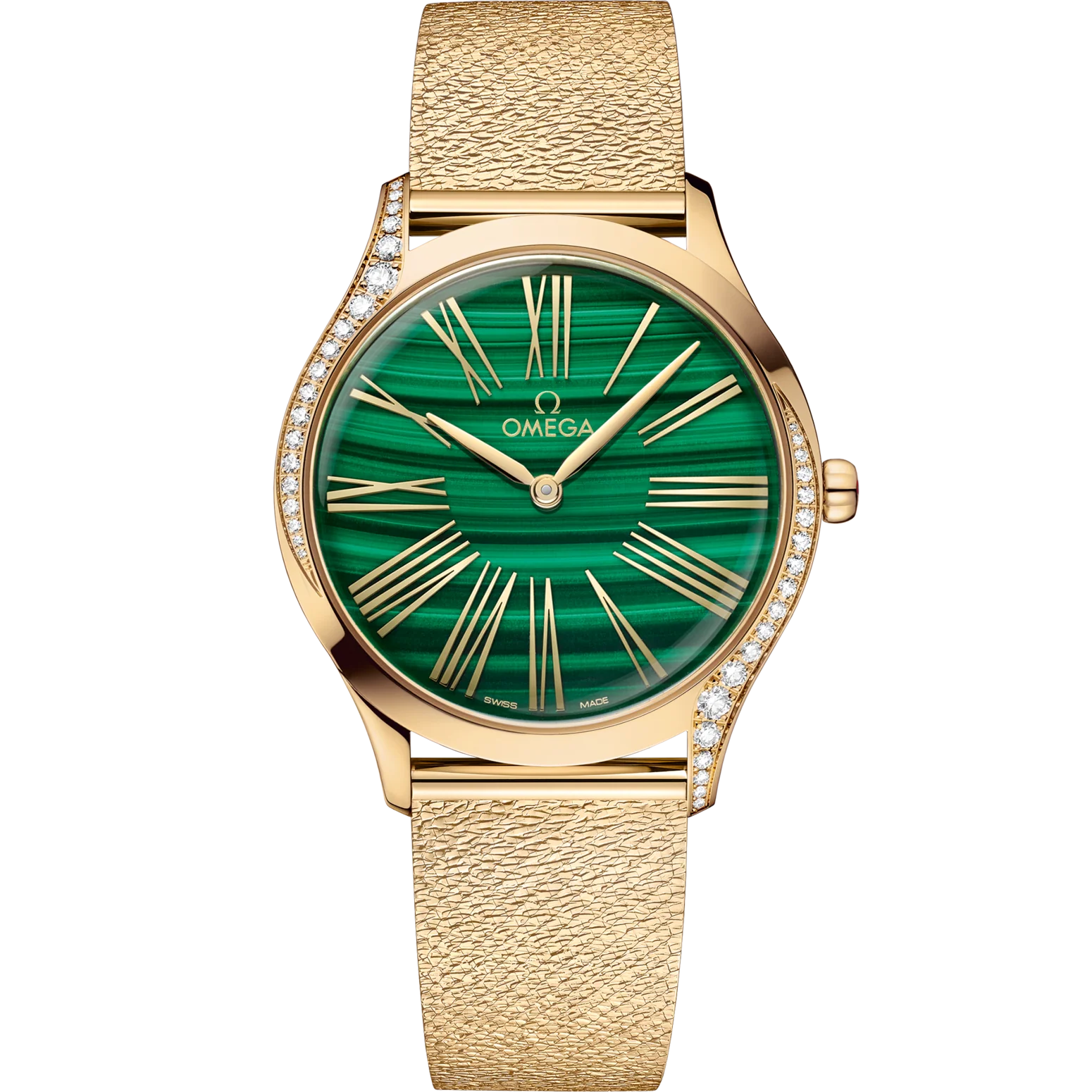 AE071C84-60E0-7FDC-B92E-FE016F55E43B.png Omega De Ville Trésor 36mm Green Dial with Diamonds Moonshine™ 18k Rose Gold Bracelet 428.55.36.60.99.003 - Image 1