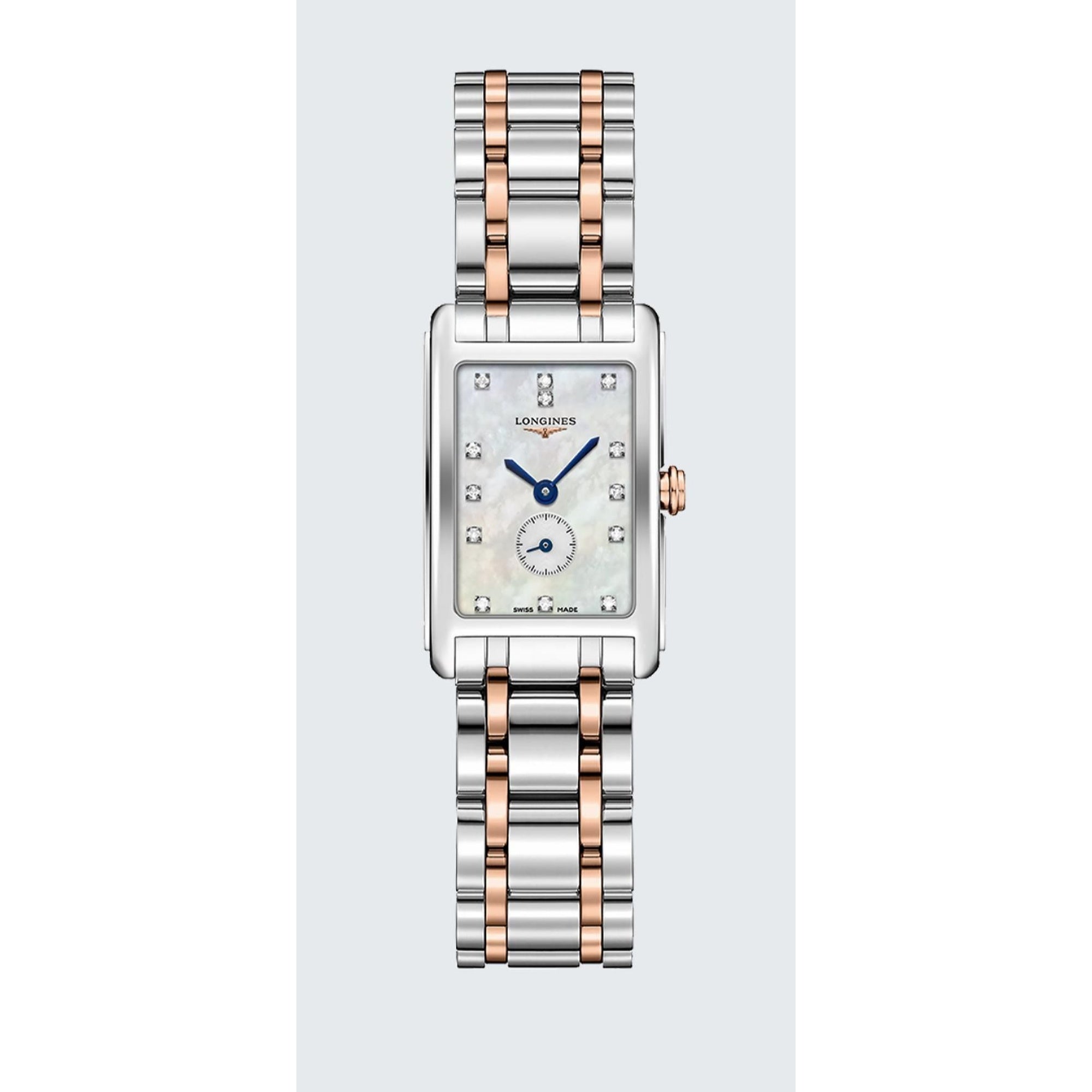 AE6E54AC-9887-2CF0-5A78-376E50DFC03A.jpg Longines Women's L5.255.5.87.7 Dolcevita Two-Tone Stainless Steel Watch - Image 1