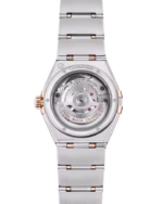 Omega Constellation 29mm Steel And Sedna Gold Case Diamond Bezel PVD Canopus Gold Silver Dial 131.25.29.20.52.003 - Image 3