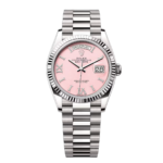 Rolex Day-Date 128239-0021 Pink Roman Dial 36mm