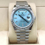 Rolex Day-Date 40mm 228396TBR-0002 Ice Blue Diamonds Dial - Image 3