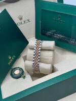 Rolex Lady-Datejust 28mm 279381RBR Mother-of-Pearl Diamond Dial Oyster Bracelet - Image 6