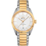 Omega Constellation Globemaster 39mm Silver Dial 18k Yellow Gold and Stainless Steel Bracelet 130.20.39.21.02.001