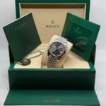 Rolex  Datejust 41mm 126334 Slate Diamond Jubilee Stainless Steel - Image 13
