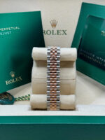 Rolex Datejust m278271-0031/0032 Silver Floral Motif 31mm Dial Oyster Bracelet Watch - Image 7