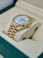 Rolex Day-Date President 40mm Yellow Gold White Roman Dial - 228238 - Image 3